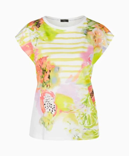 Marccain Collectie T-Shirt Wc 48.67 J25 Wit