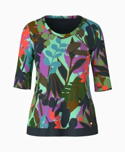 Marccain Collectie T-Shirt Wc 48.27 J04 Groen