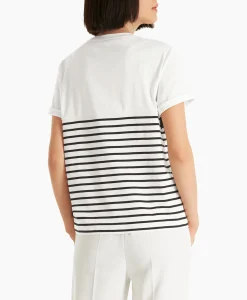 Marccain Collectie T-Shirt Wc 48.10 J16 Print + 2 Kleurig