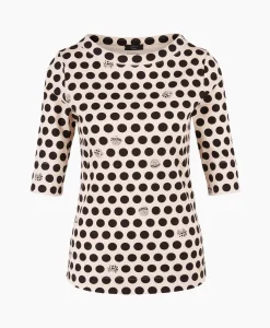 Marccain Collectie T-Shirt Vc 48.45 J08 Zwart