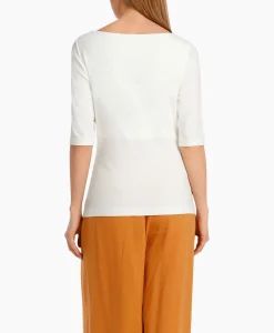 Marccain Collectie T-Shirt Wc 48.57 J33 Off White