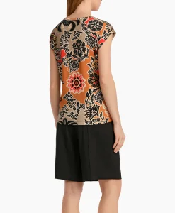 Marccain Collectie T-Shirt Wc 48.23 J49 Oranje
