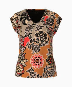 Marccain Collectie T-Shirt Wc 48.23 J49 Oranje