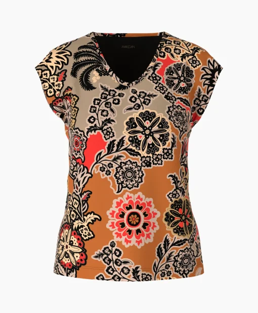 Marccain Collectie T-Shirt Wc 48.23 J49 Oranje
