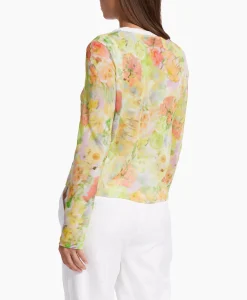 Marccain Collectie Vest Wc 39.16 M34 Midden Geel