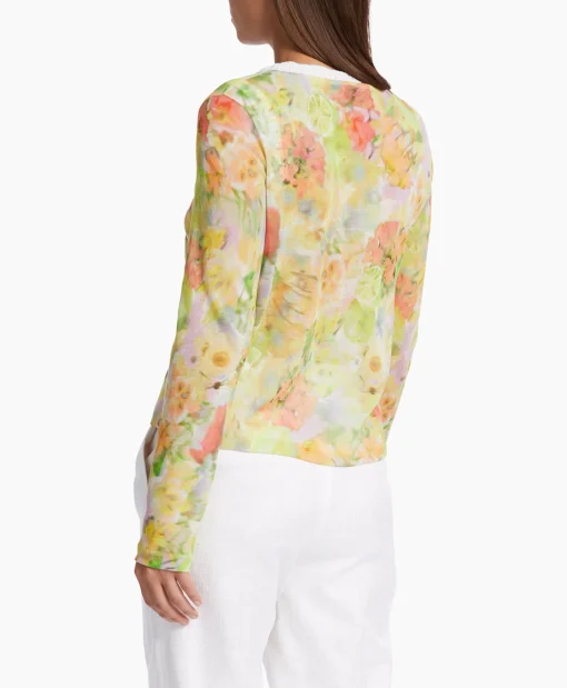 Marccain Collectie Vest Wc 39.16 M34 Midden Geel