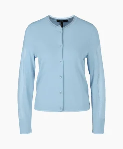 Marccain Collectie Vest Wc 39.13 M27 Licht Blauw