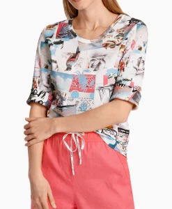 Marccain Sport T-Shirt Ws 48.39 J66 Rood