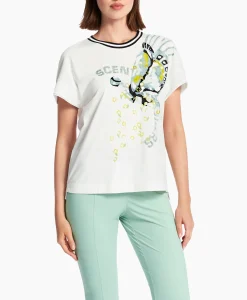 Marccain Sport T-Shirt Ws 48.06 J41 Off White