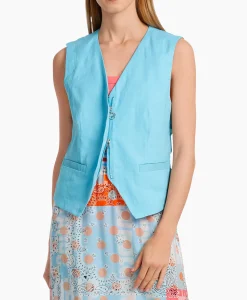 Marccain Sport Vest Ws 37.04 W03 Blauw