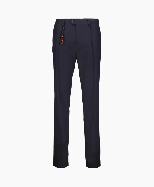 Marco Pescarolo Pantalon Bros Zip 4829 Blauw
