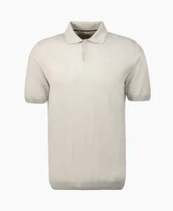 Maurizio Baldassari Polo Light Knitted Licht Grijs