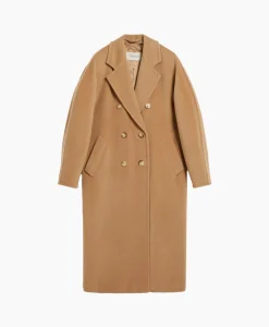 Maxmara Jas Madame Wool Cashmere Beige