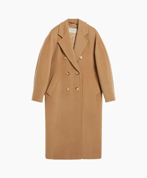 Maxmara Jas Madame Wool Cashmere Beige
