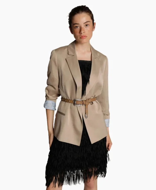 Munthe Blazer Monstera Beige
