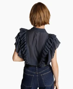 Munthe Blouse Must Donker Blauw