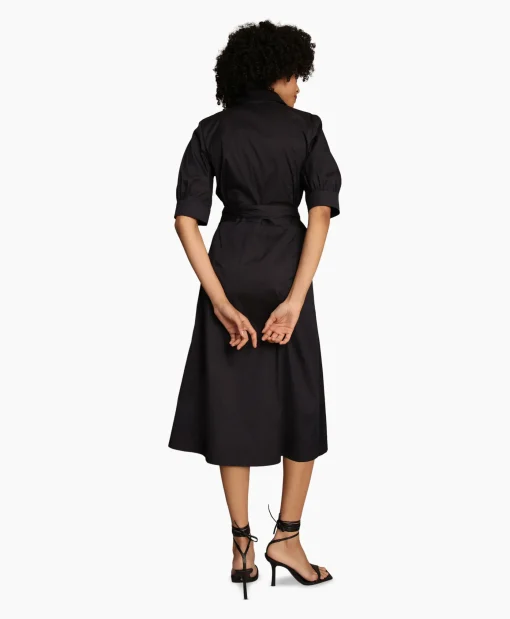 Munthe Midi Jurk Bobula Blauw