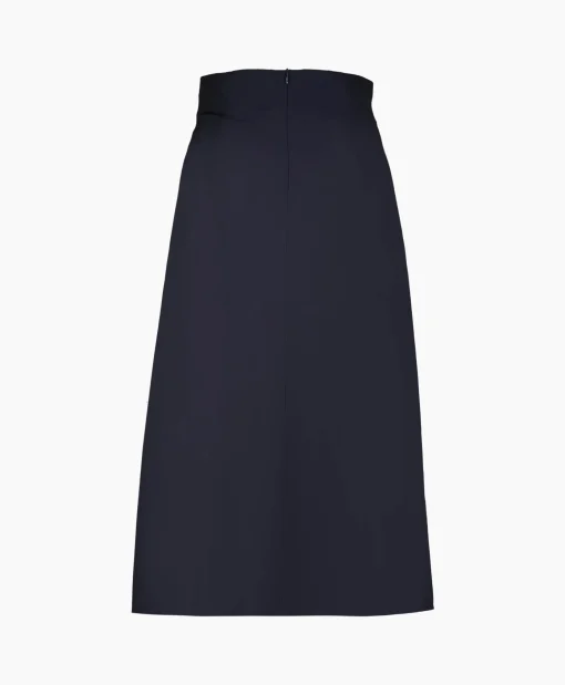 Natan Midi Rok Alicia-Jzzn01 Donker Blauw