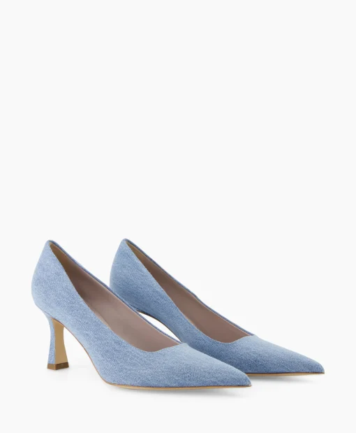 Natan Schoenen Pump Jeans Col. 11 Blauw
