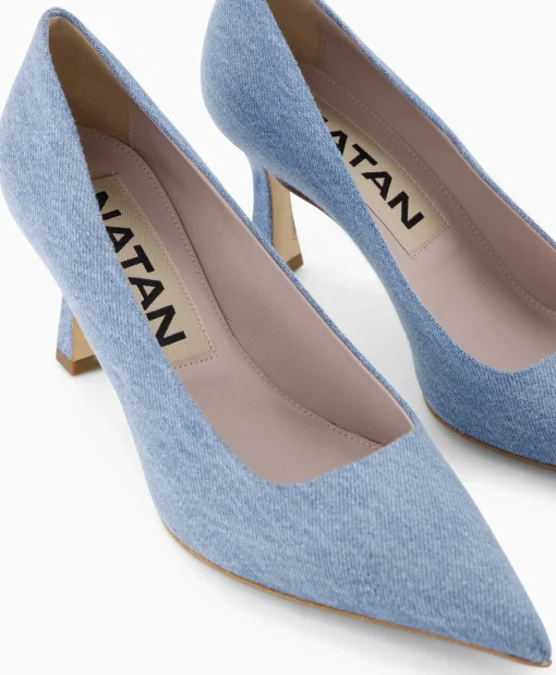 Natan Schoenen Pump Jeans Col. 11 Blauw