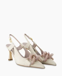 Natan Schoenen Pump Nappa C735 + Fb. Lartigiana Tm24174/V1 Nudeecru