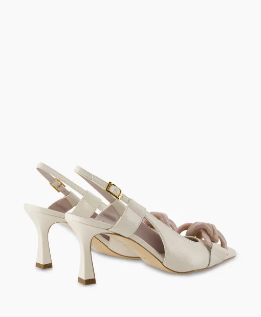 Natan Schoenen Pump Nappa C735 + Fb. Lartigiana Tm24174/V1 Nudeecru