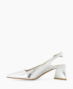 Natan Schoenen Pump Specchio Argento Zilver