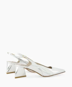 Natan Schoenen Pump Specchio Argento Zilver