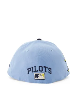 New Era Pet Coops 59Fifty Lp Seattle Pilots Licht Blauw