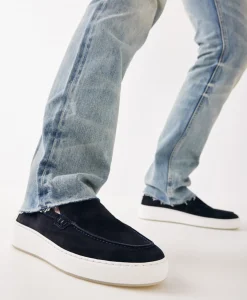 Nubikk Loafer Jiro Mio Donker Blauw