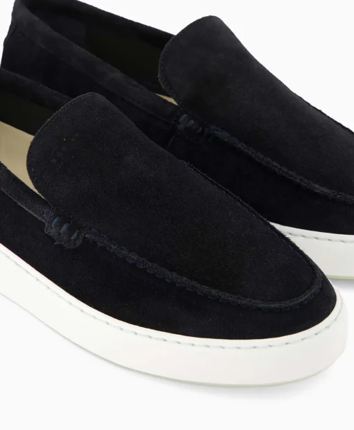 Nubikk Loafer Jiro Mio Donker Blauw
