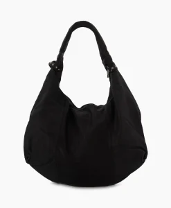 Nunoo Bags Crossbody Tas Maxi Dandy Rivet Washed Black Zwart
