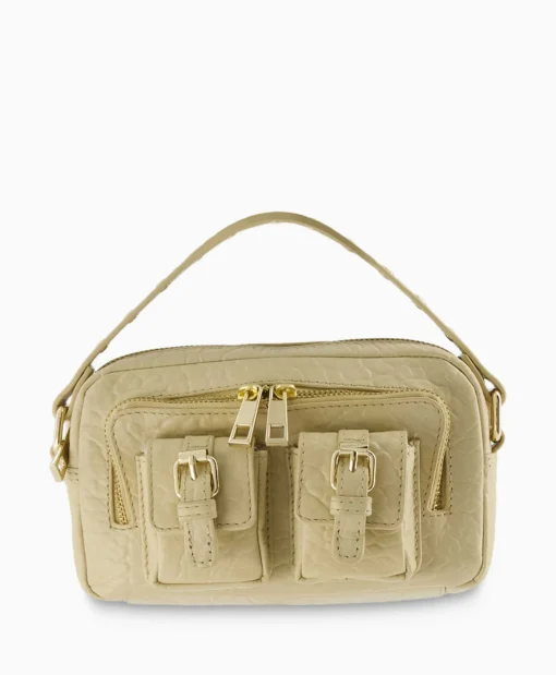 Nunoo Bags Schouder / Hand Tas Helena Buckle New Zealand Beige