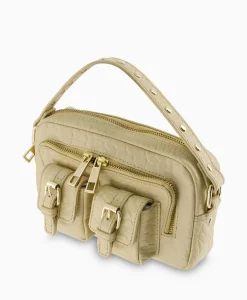 Nunoo Bags Schouder / Hand Tas Helena Buckle New Zealand Beige