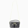 Nunoo Bags Schouder / Hand Tas Helena Buckle New Zealand Grijs