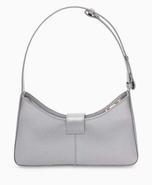 Nunoo Bags Schouder / Hand Tas Apollo Florence Silver W. Gold Zilver