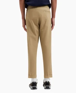 Olaf Hussein Pantalon Slim Cotton Khaki