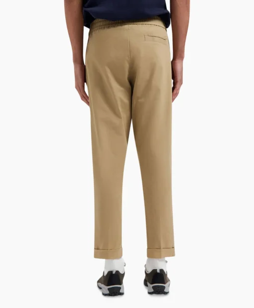 Olaf Hussein Pantalon Slim Cotton Khaki