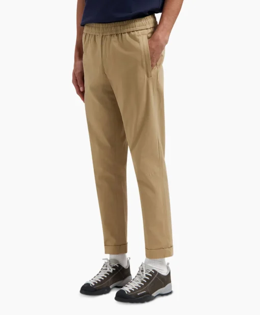 Olaf Hussein Pantalon Slim Cotton Khaki