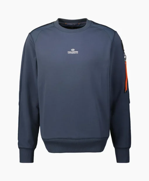 Parajumpers Sweater Sabre Basic Donker Blauw