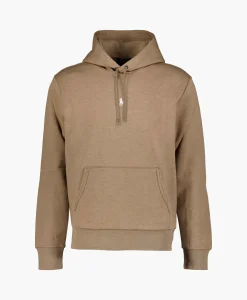 Ralph Lauren Hoodie Mid Logo Bruin