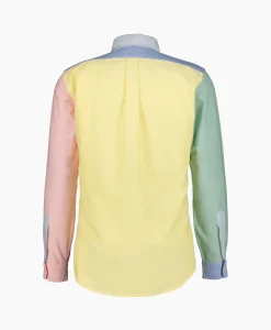 Ralph Lauren Overhemd Classic Oxford Fun Wit Dessin