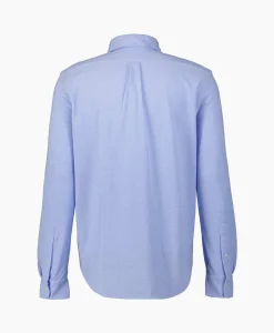 Ralph Lauren Overhemd Oxford Mesh Licht Blauw