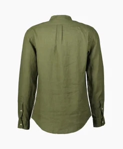 Ralph Lauren Overhemd Pd Linen Antraciet