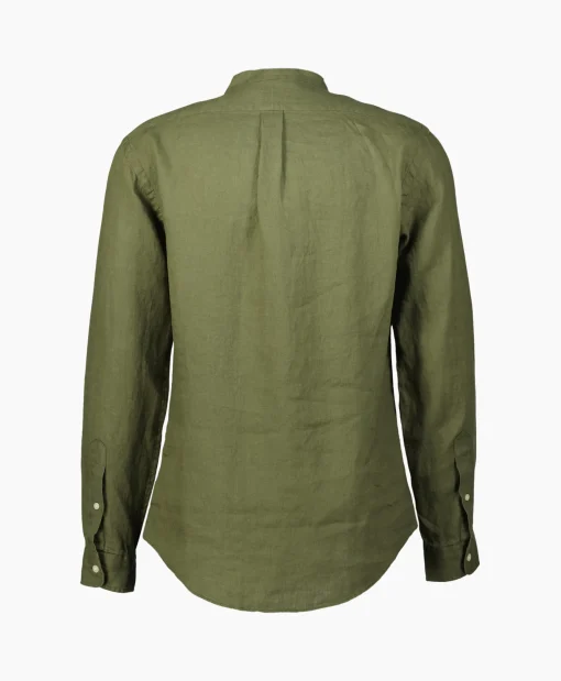 Ralph Lauren Overhemd Pd Linen Antraciet