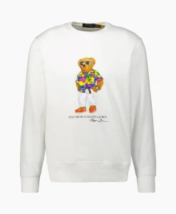 Ralph Lauren Sweater Graphic Fleece Wit