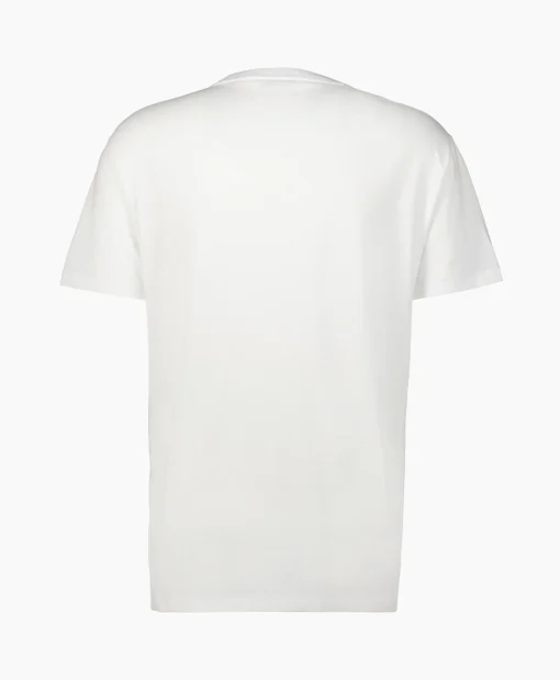 Ralph Lauren T-Shirt Korte Mouw Jersey Mid Logo Wit
