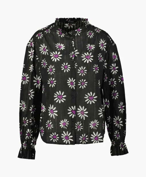 Refined Department Blouse Ace Zwart