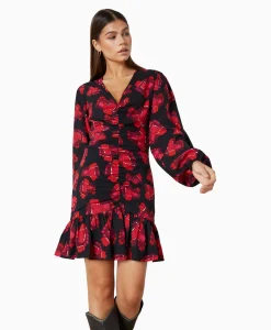 Refined Department Mini Jurk Sisi Rood