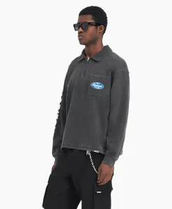 Represent Pullover Classic Part Quarter Zip Zwart